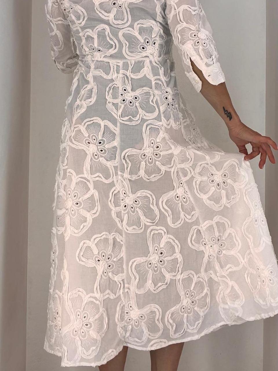 abito sangallo D244 VESTITO U BASTONCINO 