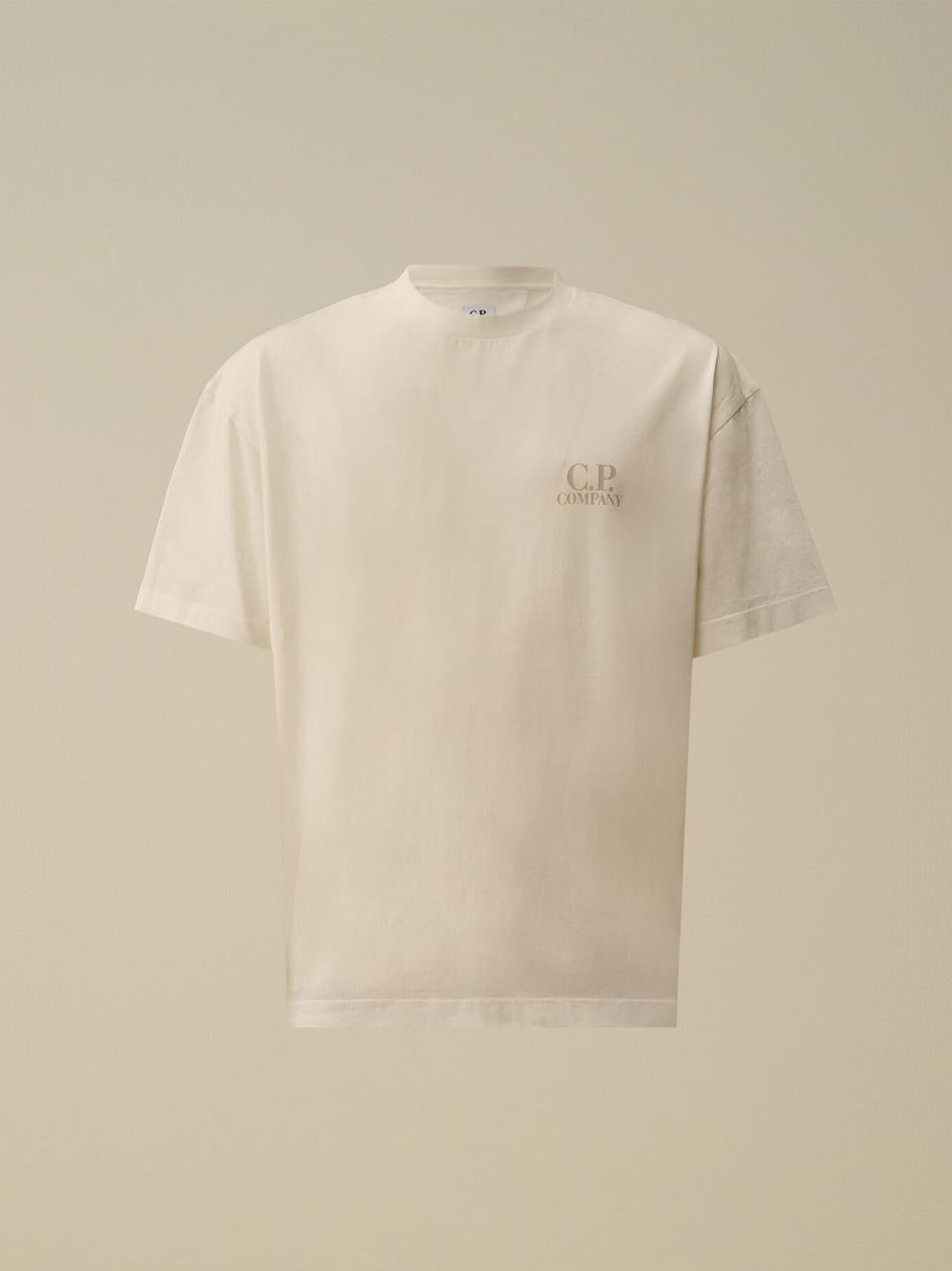 t shirt jersey stampa back 20CMTS086A 103 C.P COMPANY 