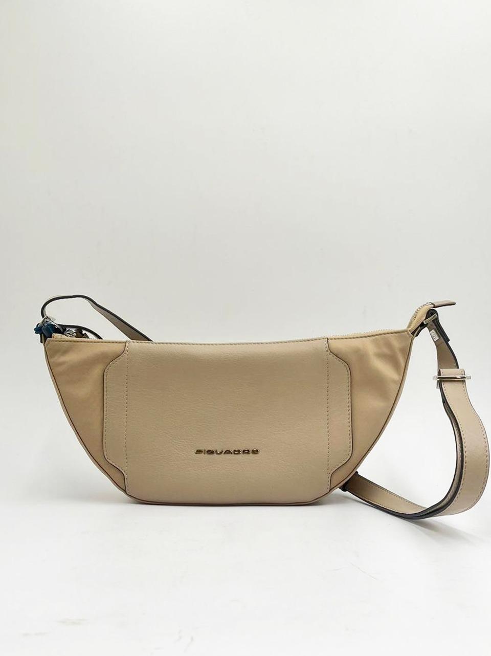 borsa mezzaluna CA6855W92T BEIGE PIQUADRO 