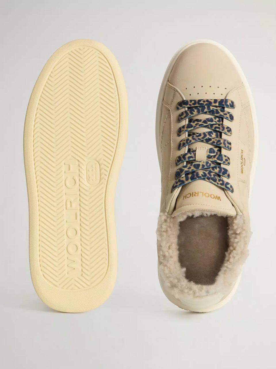 sneakers con banda W252.500 PANNA WOOLRICH 