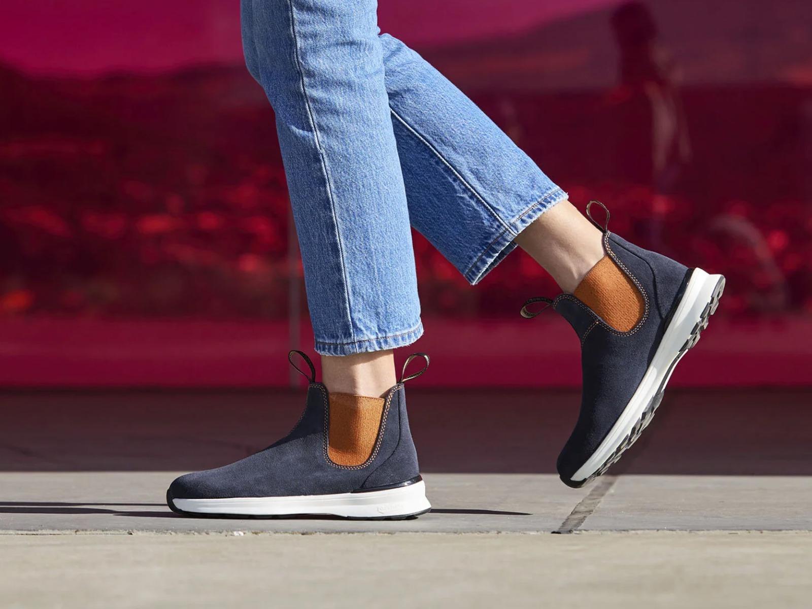 blunstone 2147 BC NAVY\ORANGE Blundstone 