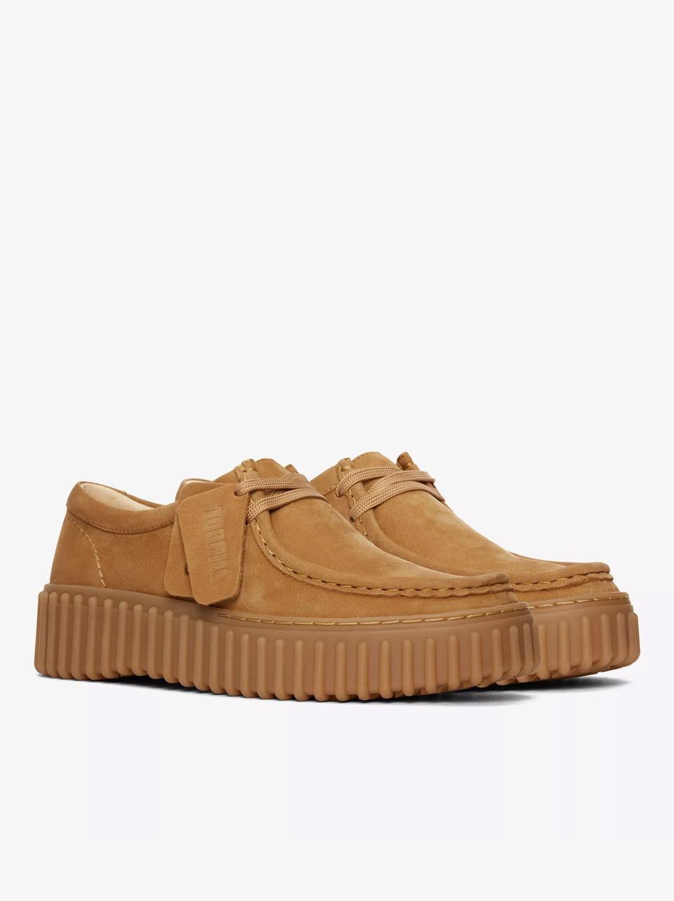 derby TORHILL BEE LGHT TAN Clarks 