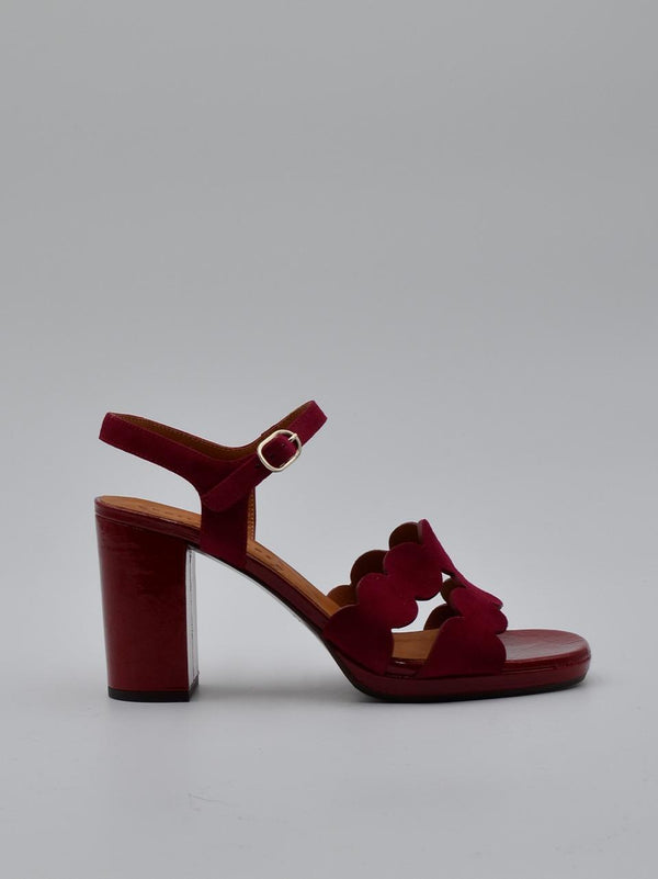 sandalo con cerchi tacco h 90mm PAYSA CERISE CHIE MIHARA 