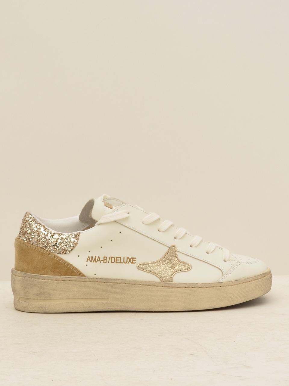 sneakers  slam 2944 BIANCO\ORO AMA brand 