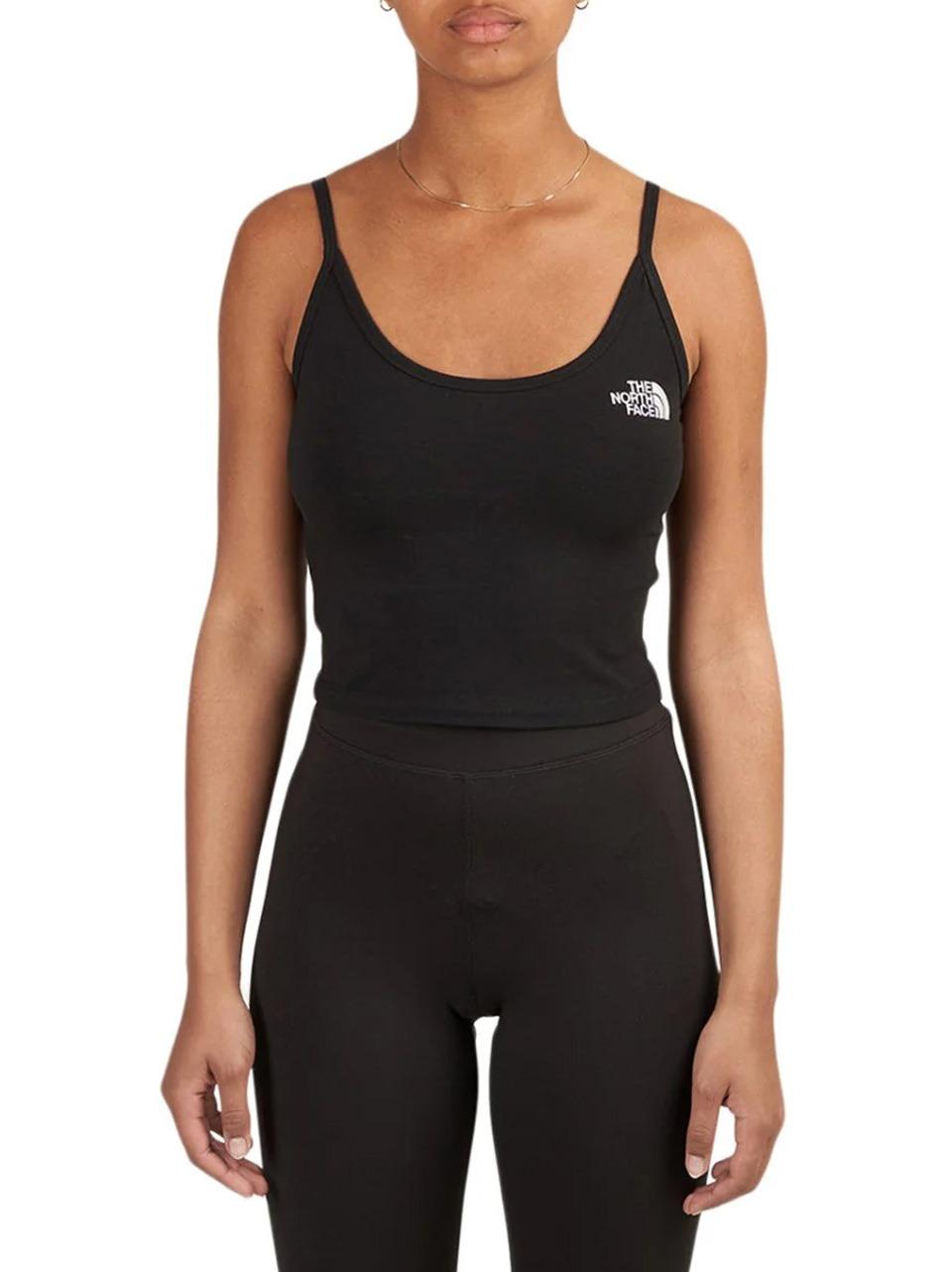 w crop tank NF0A55AQ BLK THE NORTH FACE 