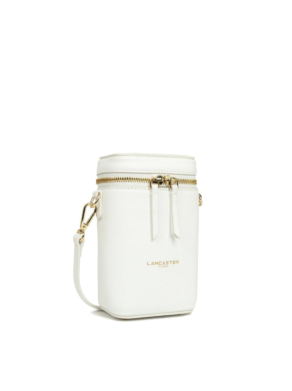 borsa porta cannochiale 647-104 BIANCO LANCASTER 