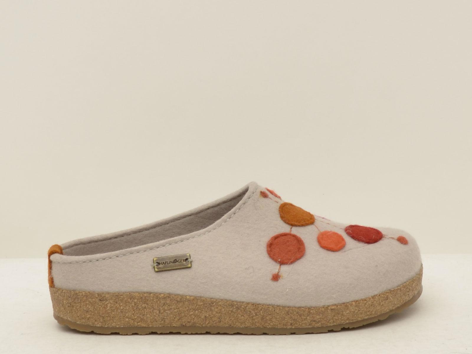 sabot faible con cerchi 731086 49BEIGE HAFLINGER 