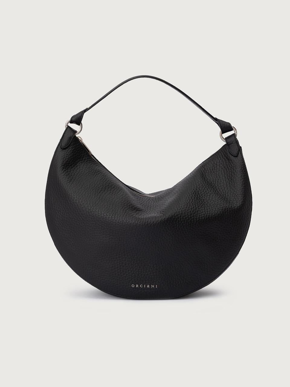 borsa dumpling large B02184SOFT NERO ORCIANI 