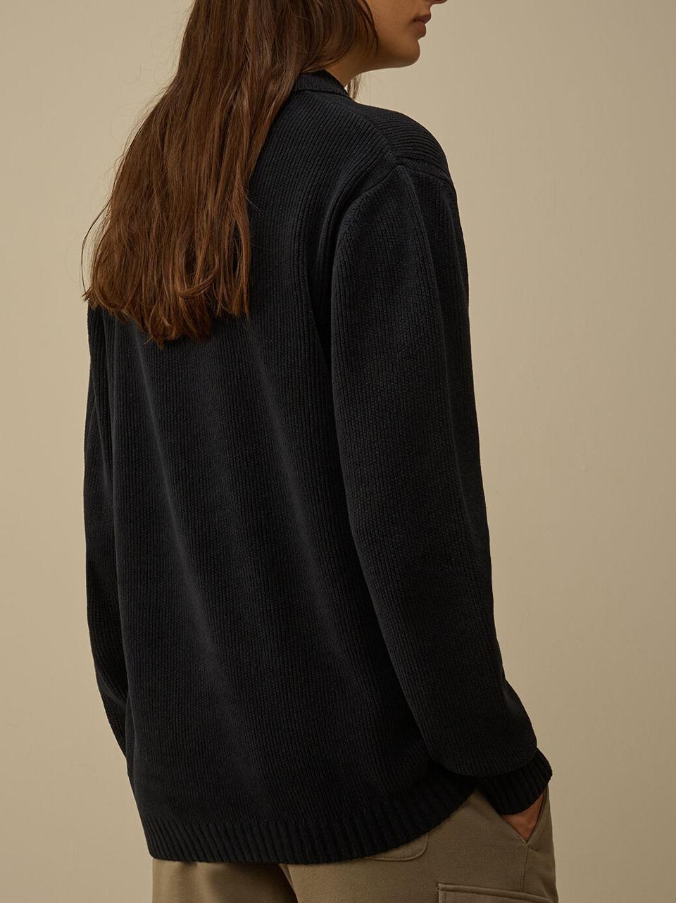 maglia polo in ciniglia KN021A 005558G B C.P COMPANY 