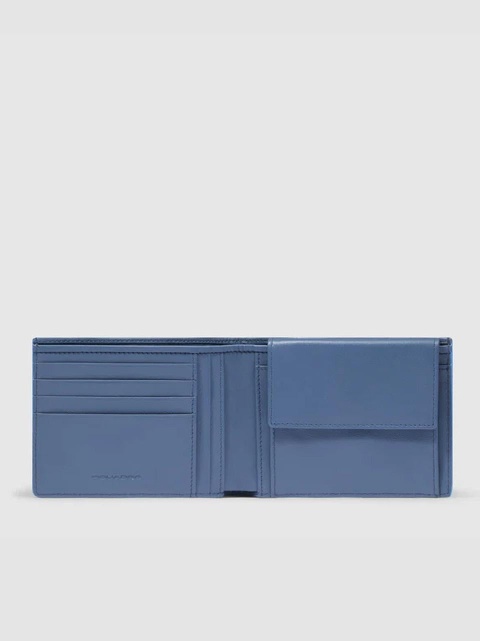 portafogli con portamonete grande PU257S138 AVIO PIQUADRO 