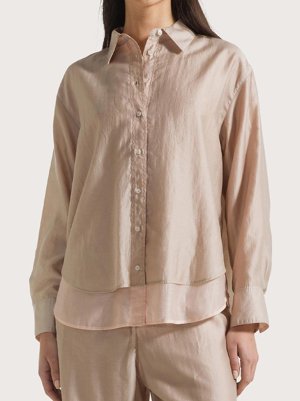 giacca camicia reversibile voie seta CA1506 012 SEVENTY 