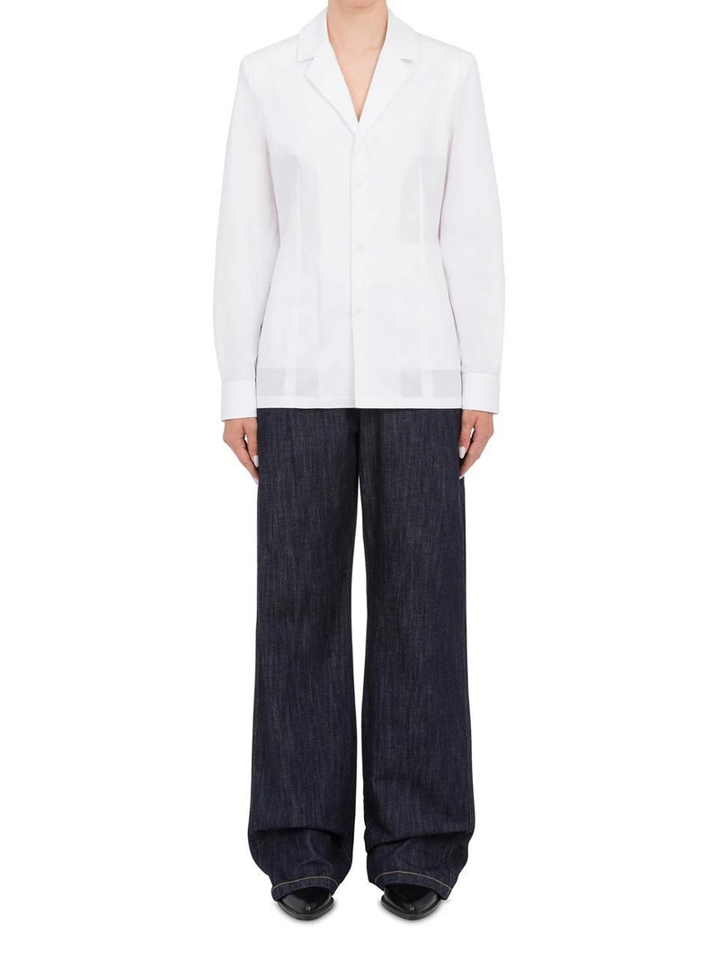 pantalone dritto denim fiammato MOUNING PD557 812 DEPARTMENT FIVE 