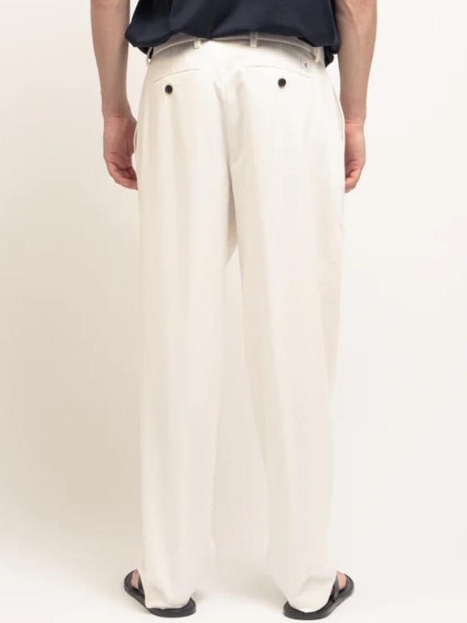 pantalone pinces GIN LINO COTONE L DEPARTMENT FIVE 