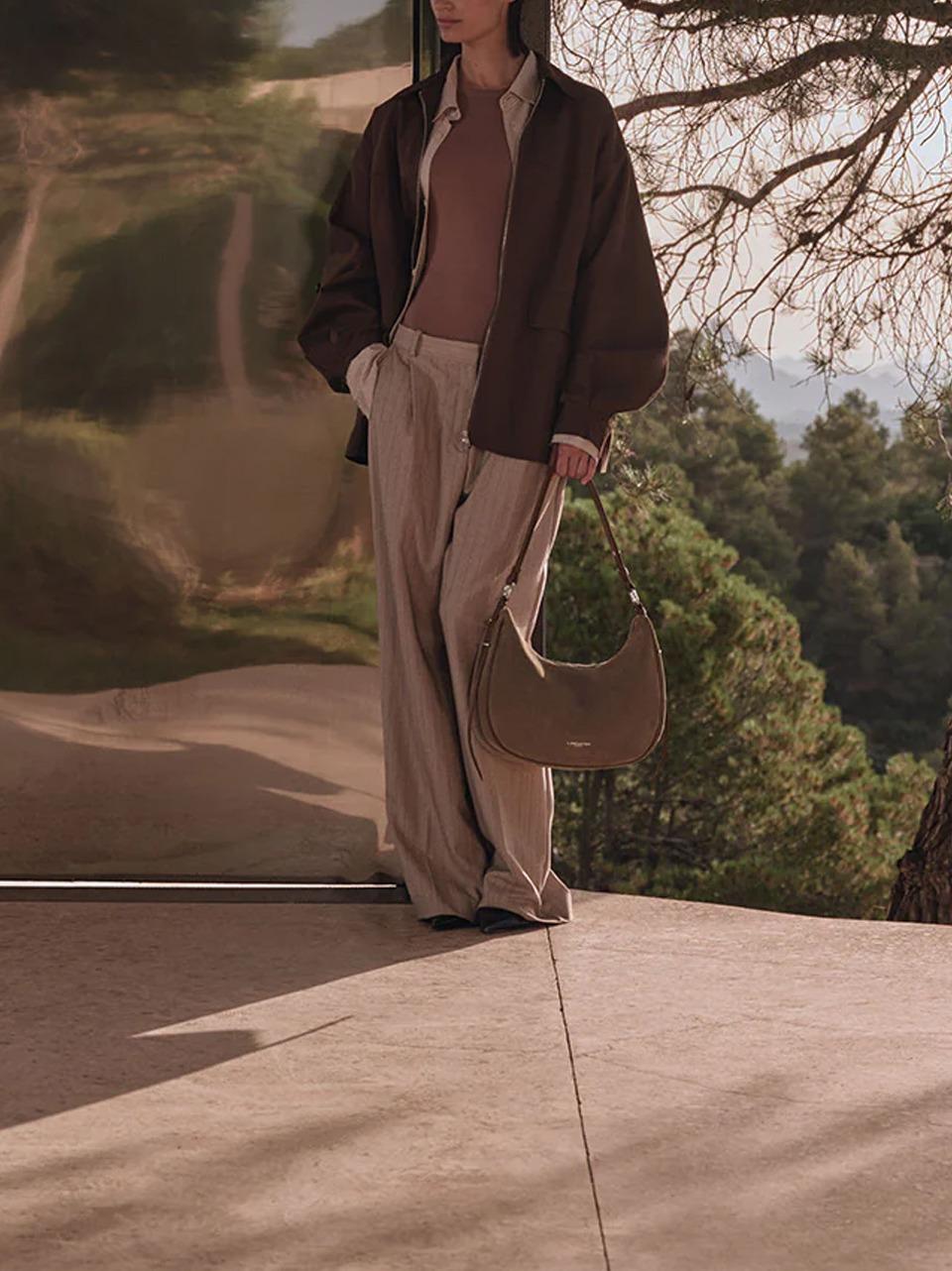 borsa mezzaluna grande 480082 CASTAGNA LANCASTER 