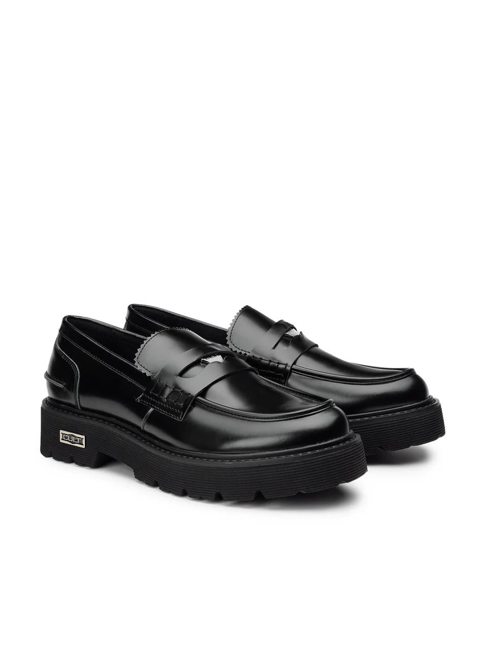 mocassino con passante CLM3635 NERO CULT 