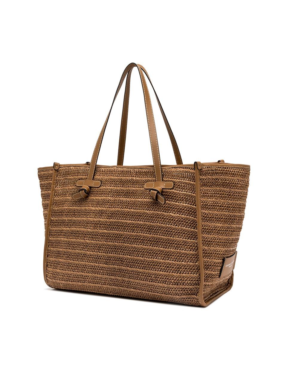 borsa matcella in paglia BS6850RVMRK CARAMELLO MARCELLA CLUB by gianni chiarini 
