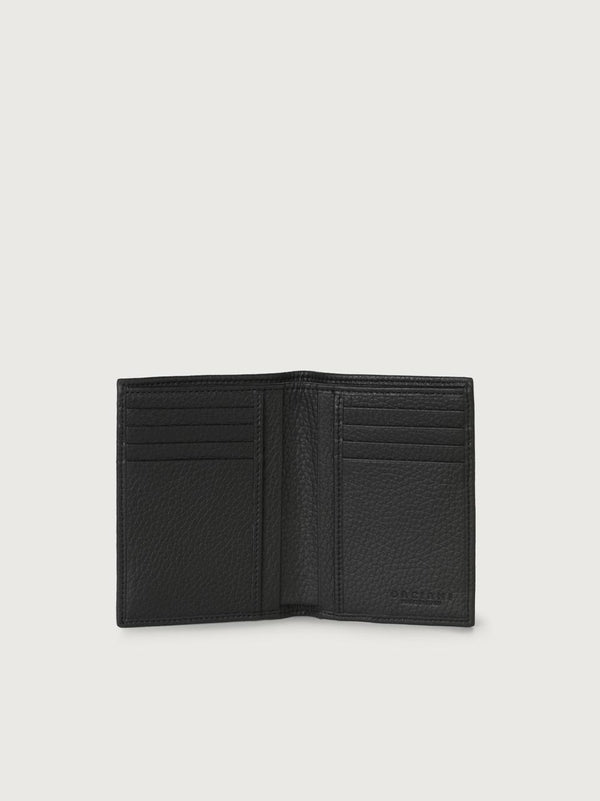 portafogli con portacarte verticale SU0109 MICRON NERO ORCIANI 