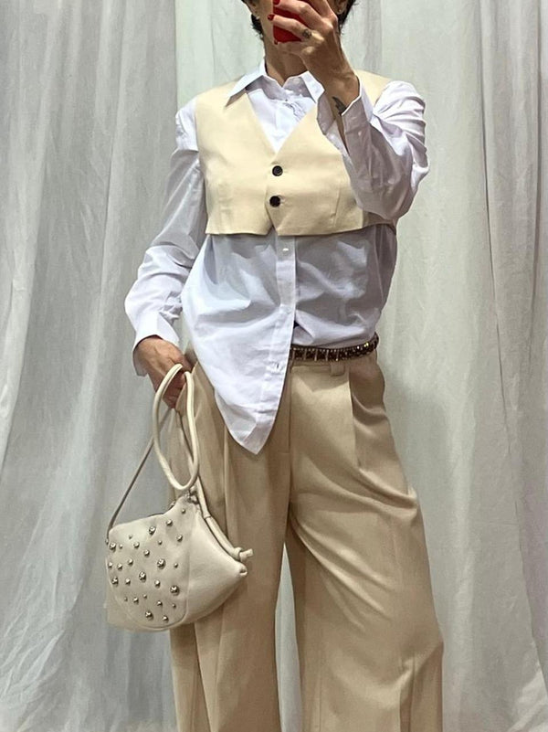camicia popeline leggero ANGHAR DS514 001 DEPARTMENT FIVE 
