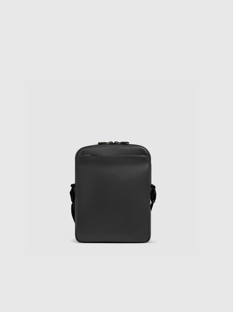 tracolla doppa tasca pelle e nappa CA6917S142 NERO PIQUADRO 