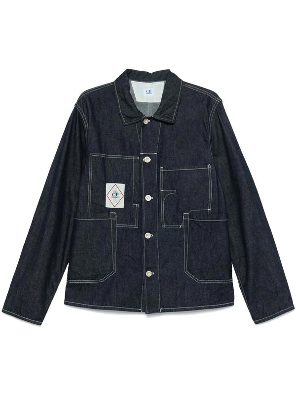 denimjacket 18CMOW156A\110295W DE C.P COMPANY 