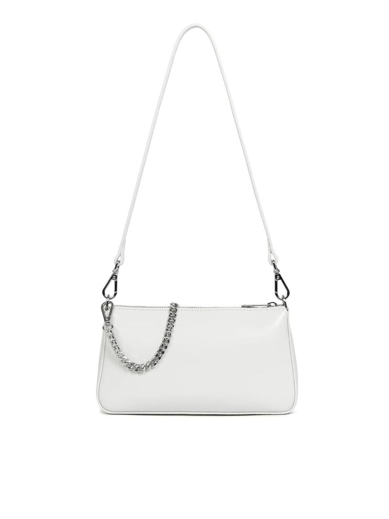 borsa baguette piccola 433-14 GRIGIO PERLA LANCASTER 