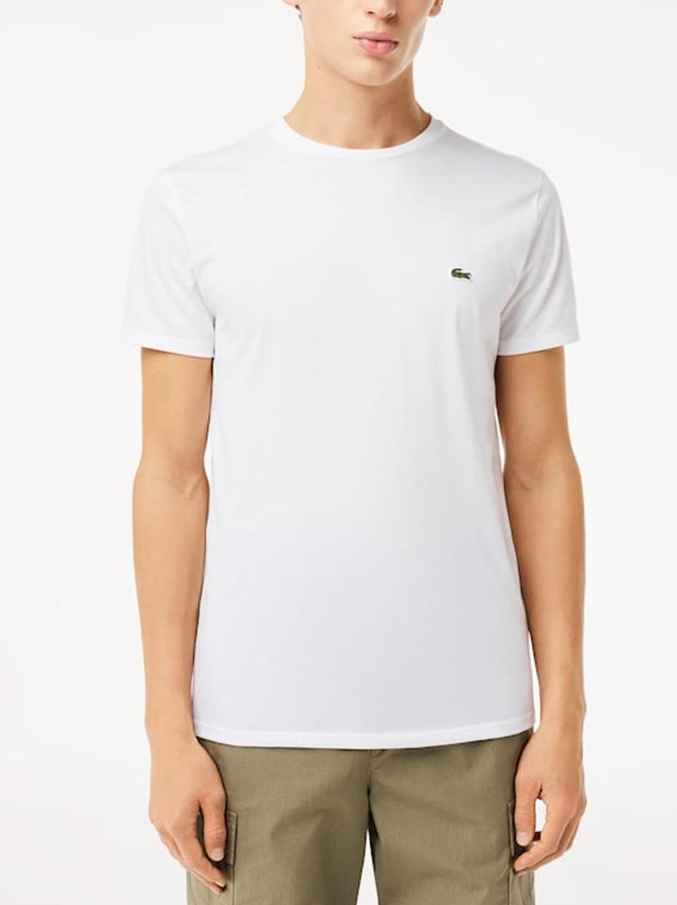 t shirt base pima TH6709 B LACOSTE 