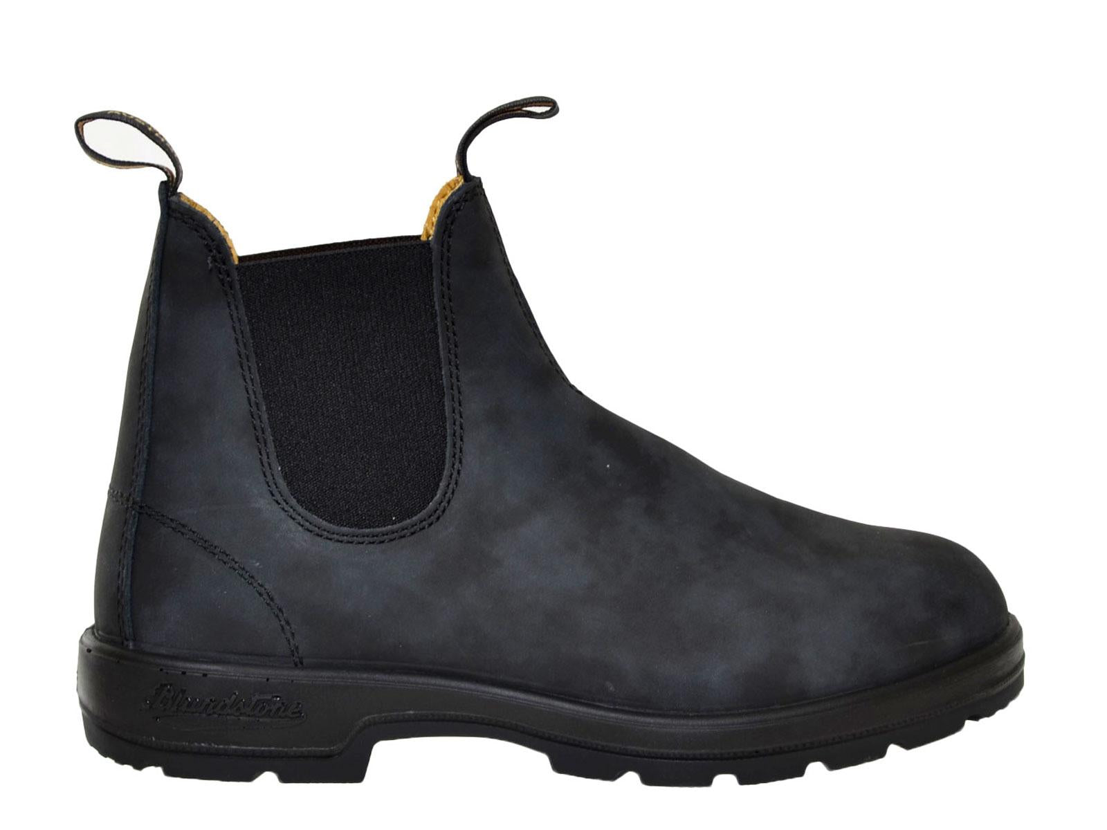 beatles elastico nero 587 BC RUSTIC BLACK Blundstone 