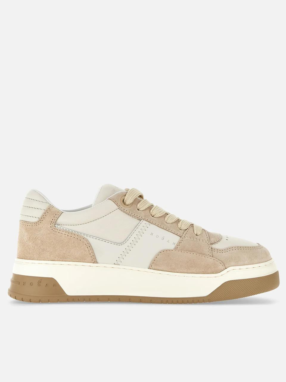 sneakers skate HXM6670FQ00U6502IK BIANCO BEIGE HOGAN 