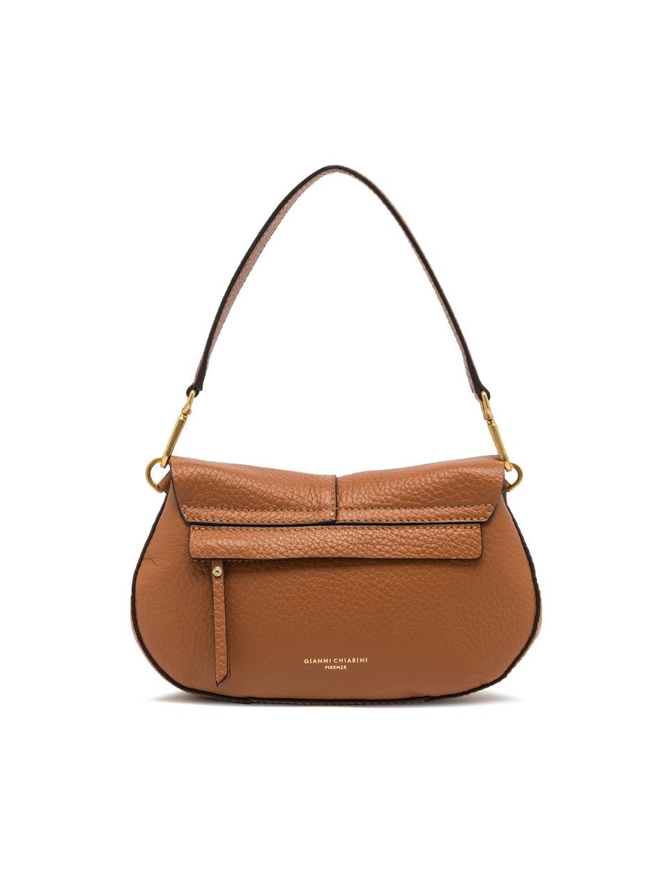 borsa tracollaelena round piccola BS11088TKL CARAMELLO GIANNI CHIARINI 