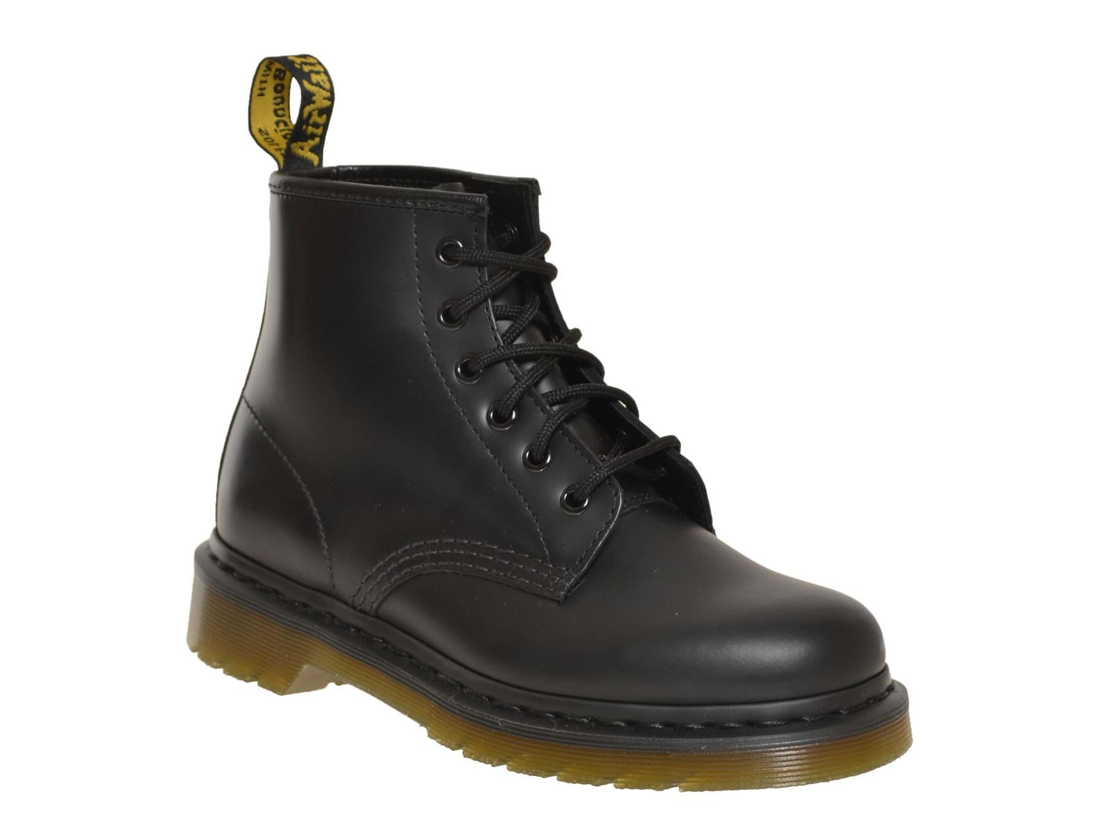 anfibio 6 fori smooth 101-10064001 BLACK Dr Martens 