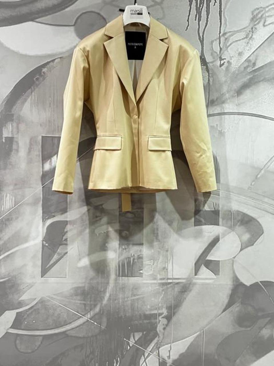 giacca cintura dietro 8A689S0568 109 Patrizia pepe 