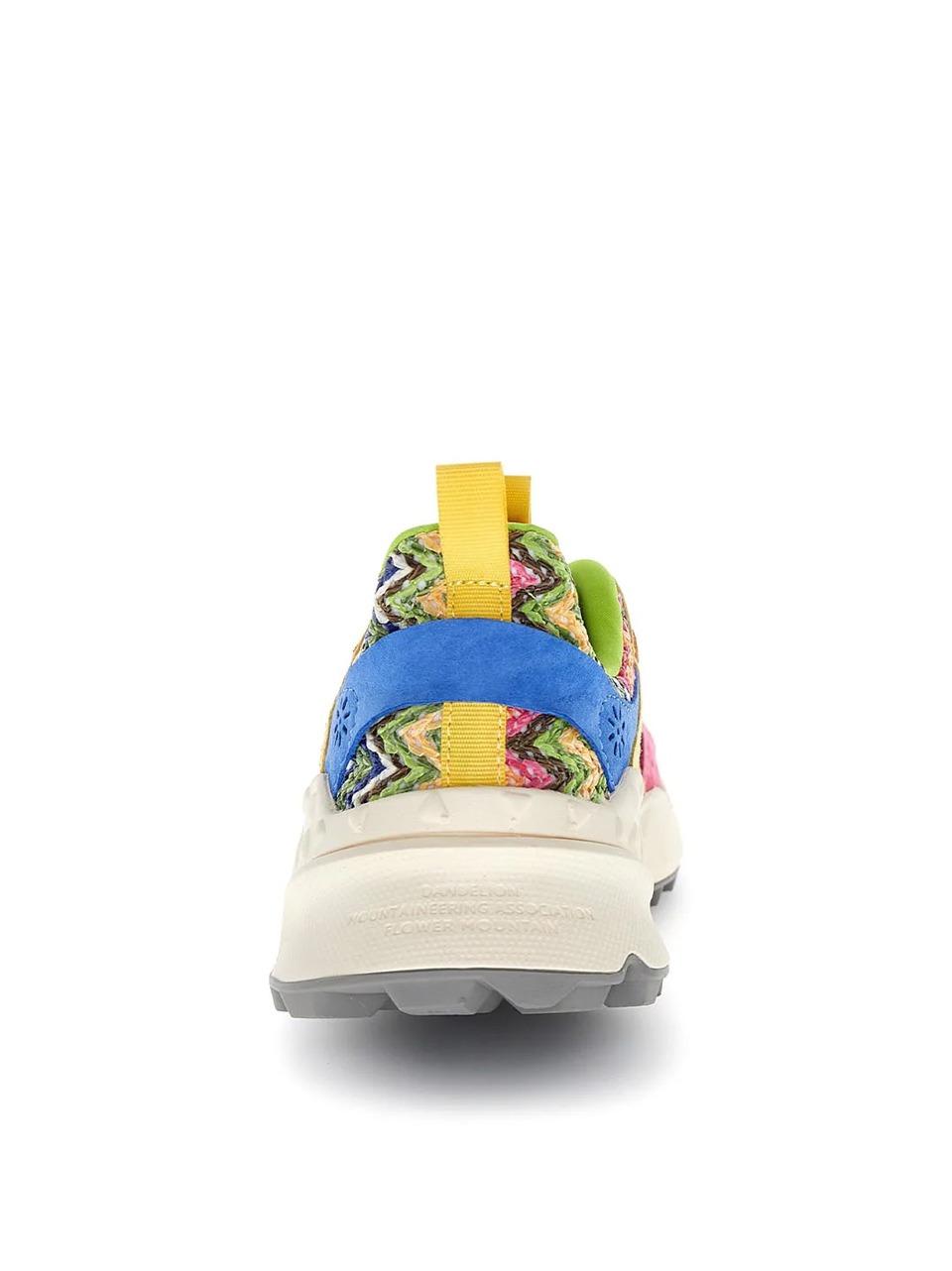 sneakers kotetsu KOTETSU2E01 FUXIA AZZURRO FLOWER MOUNTAIN 
