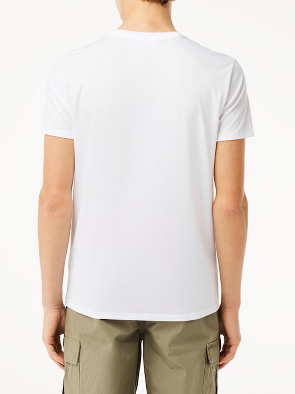 t shirt base pima TH6709 B LACOSTE 