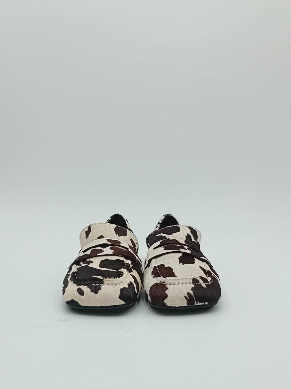 mocassino con passante forma asimmetrica BM1605X MUCCA BRUNO PREMI 