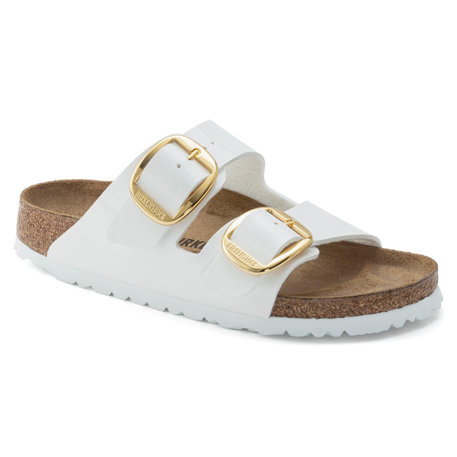 sabot arizona patent ARIZONA109818 WHITE BIRKENSTOCK 