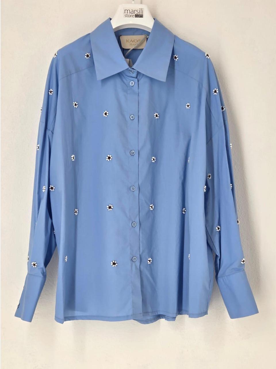camicia con perline PR001 A KAOS 