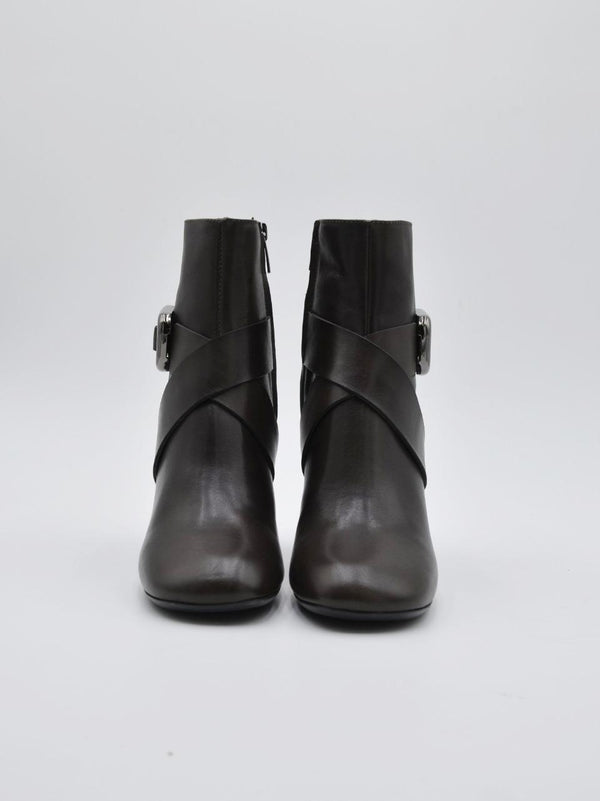 stivaletto col laccioalla caviglia  tacco h 70mm 3111 SIGARO MATTEO PITTI 