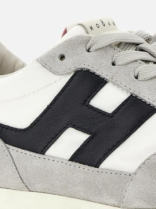 hogan atletic HXM6990FZ90UZA793S BIANCO GRIGIO HOGAN 