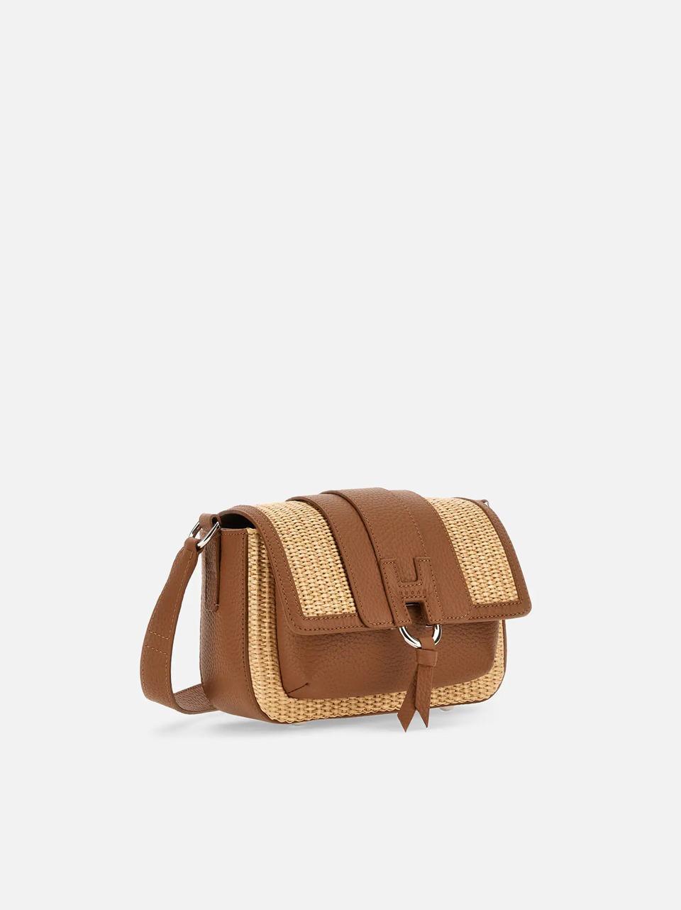 camera bag KBW01XI1100V131J26 CREMA COGNAC HOGAN 