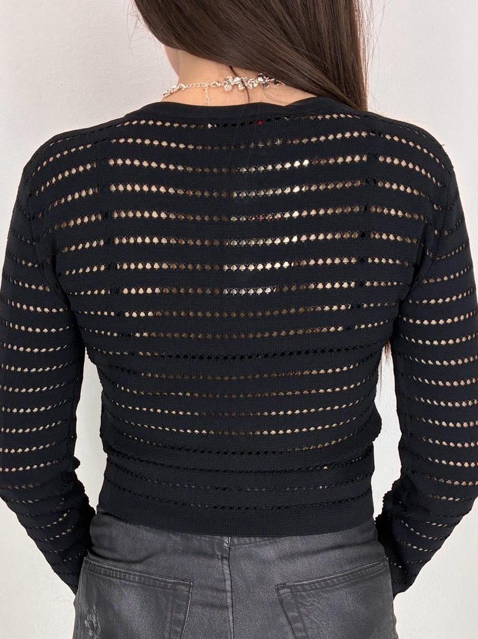 cardigan traforato JC4351016 N Jucca 