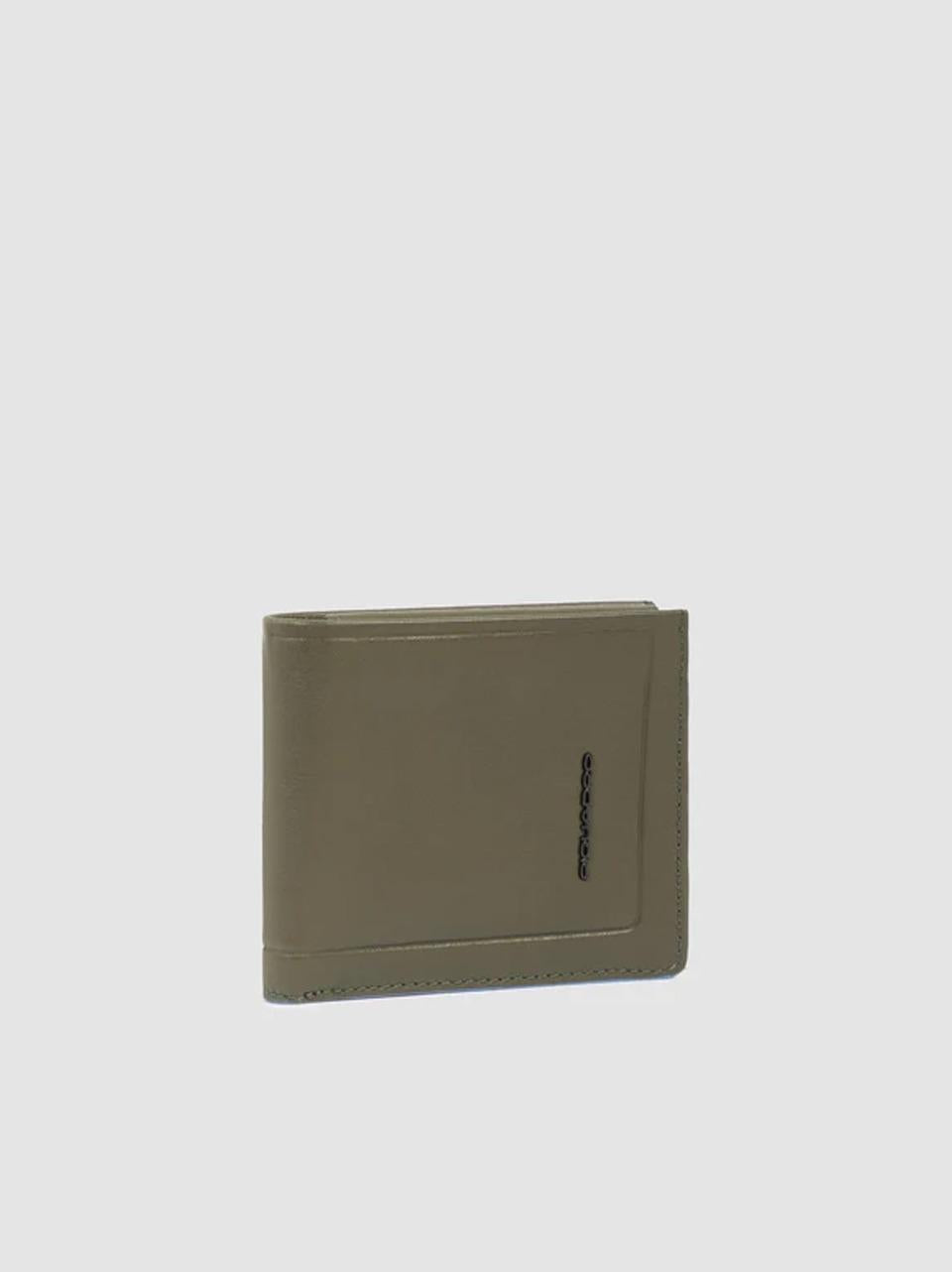 portafogli con portamonete piccolo PU4188S138 VERDE PIQUADRO 
