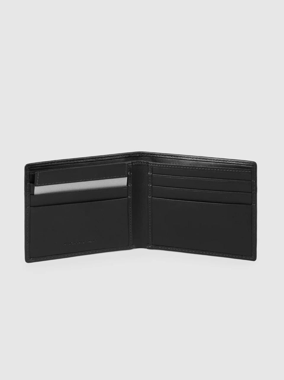 potrafogli con portacarte PU3891UB00R NERO PIQUADRO 