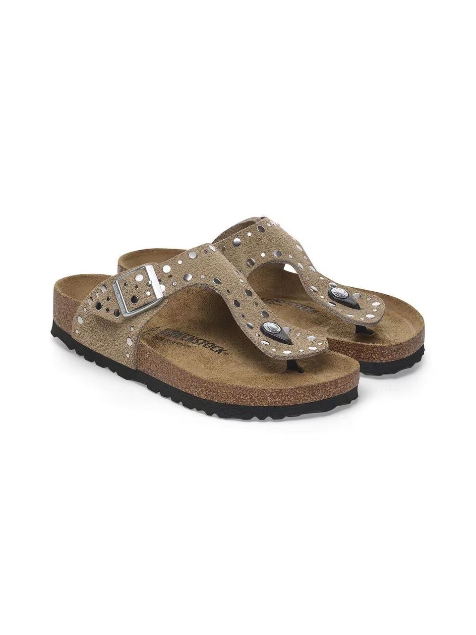 sabotgizeh rivet GIZEH TAUPE BIRKENSTOCK 