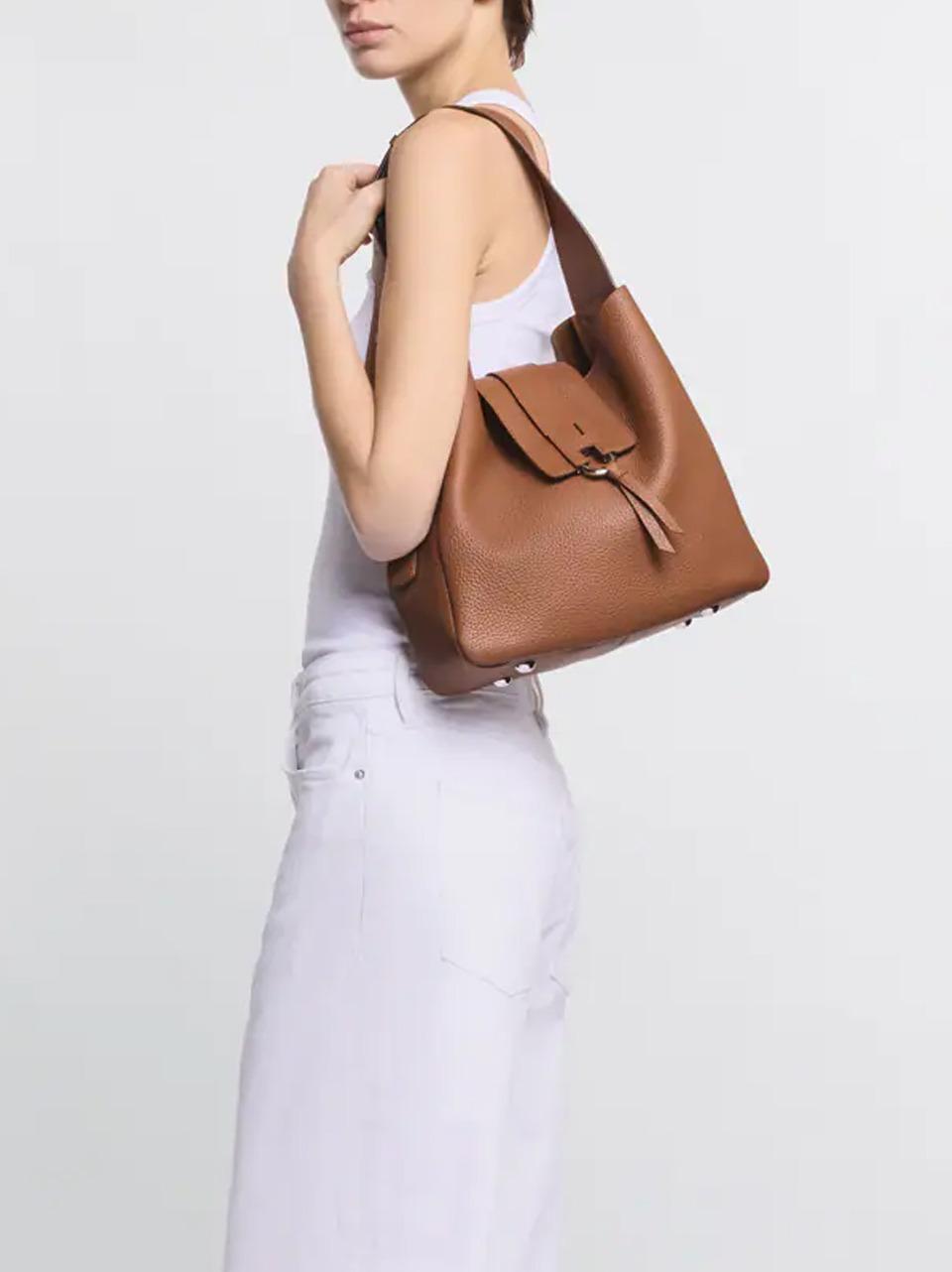 borsa obo verticale KBW01XS0200TH1S018 CUOIO HOGAN 