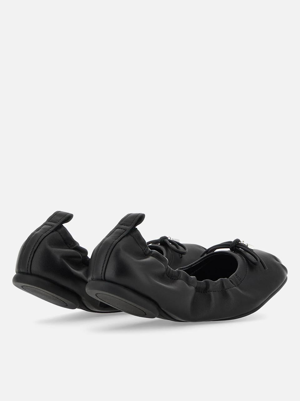 ballerina con fiocchetto HXW6840FP80QZBB9B999 NERO HOGAN 