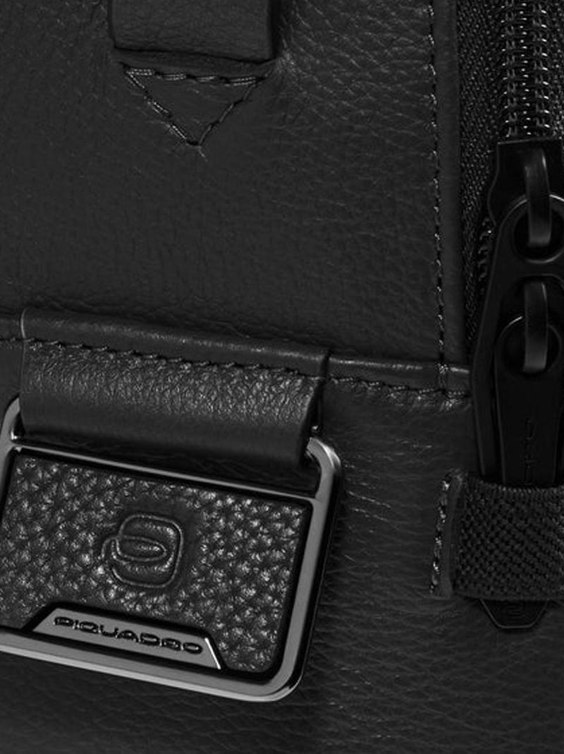 cattella 2 comparti CA6026W137 NERO PIQUADRO 