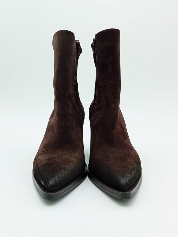 stivaletto con zeppa E4091 TDM ELENA IACHI 
