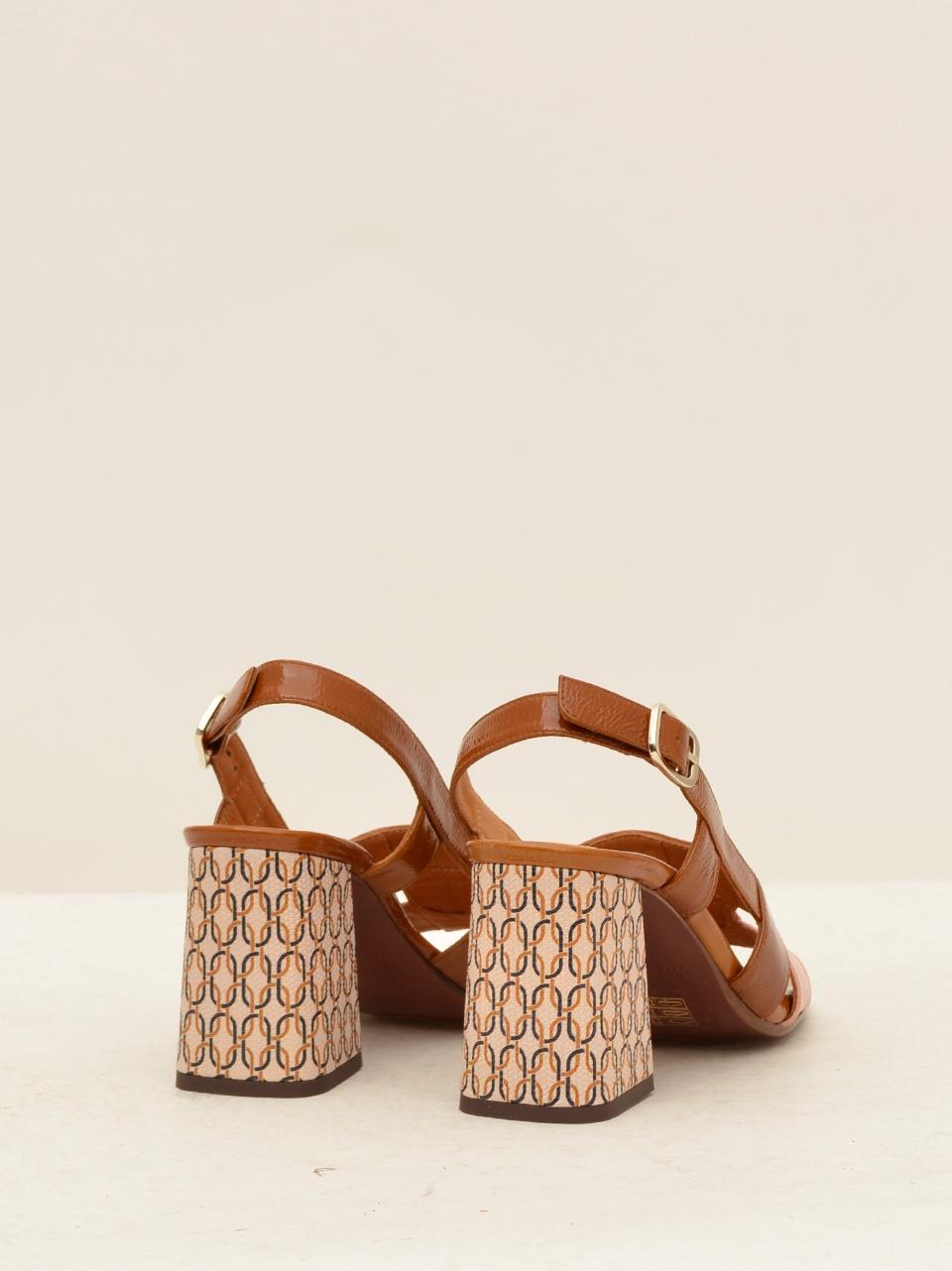 sandalo  tacco h 70mm PANYA CUOIO CHIE MIHARA 