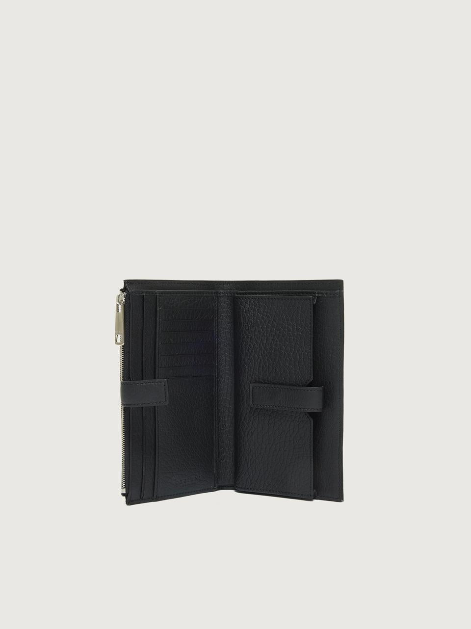 portafogli con porta cellulare SD0189SOFT NERO ORCIANI 