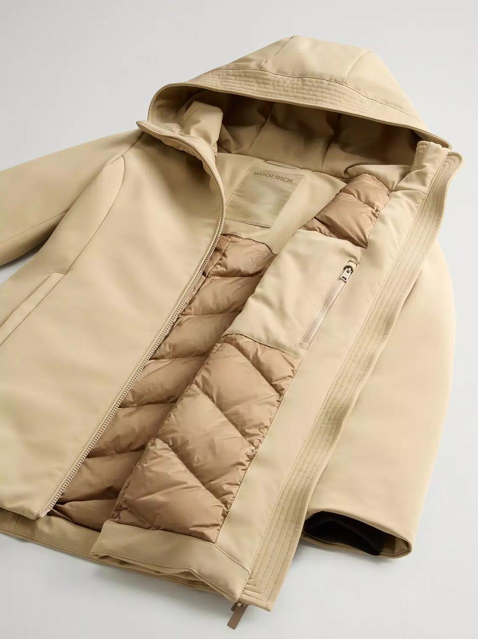 new firth down parka soft shell CFWWOU2045FRUT 3496 TT WOOLRICH 